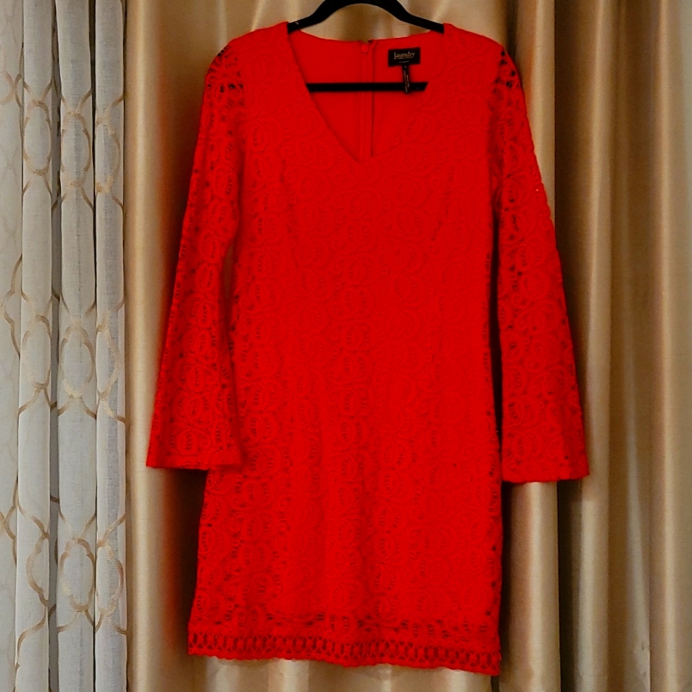 Orange "laundry" brand dress size 4. Never worn.